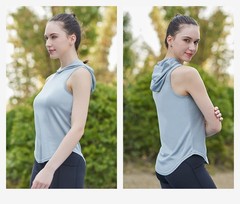 Quick Drying Vest For Men&Women Sweatshirt XL Sportswear Fitness Hooded T-Shirts