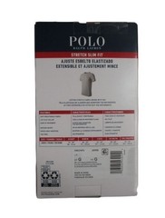 3 PACK POLO RALPH LAUREN STRETCH SLIM FIT COTTON GRAY BEIGE CREW NECK T SHIRTS