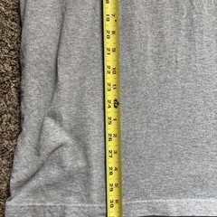 Carhartt Long Sleeve Logo Graphic Shirt Gray Size L Loose Fit TK0231-M Workwear