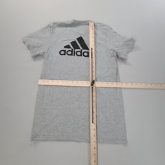 Adidas Shirt Mens Small Gray Casual Lightweight Outdoors Go-To Tee