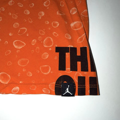 Jumpman T-Shirt Nike Air Jordan Gatorade Men’s Size Medium Orange “Be Like Mike”
