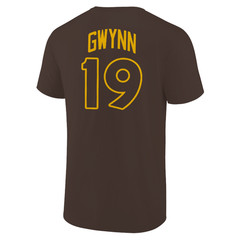 Tony Gwynn T-Shirt San Diego Padres Player Name and Number Soft Jersey Tee