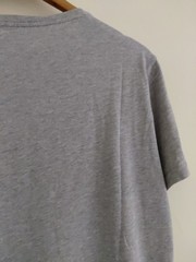 Polo Ralph Lauren Mens T Shirt Size Medium Logo Letter Design Grey 100% Cotton