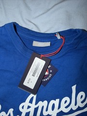 FW25 Kith x Los Angeles Dodgers Logo Boxy Vintage Tee Womens Medium