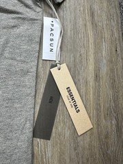 Fear of God Essentials Dark Oatmeal Short Sleeve T-Shirt Sizes: XS-XL
