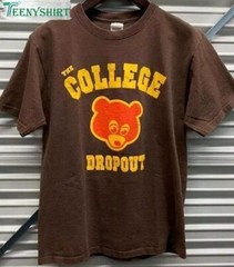 Kanye West The College Dropout Dark Chocolate T shirt Reprint S-5XL Men Women
