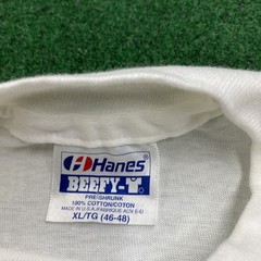 Vintage Monet Shirt Mens XL White 80S 90S Art Hanes Beefy Single Stitch Tee USA