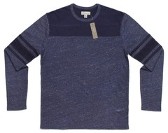 J.Crew Men’s Medium Slim Fit 100% Cotton Colorblock Shirt, Two Tone Blue NWT
