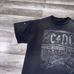 Vintage AC/DC Back in Black 1980 Concert Graphic T-Shirt