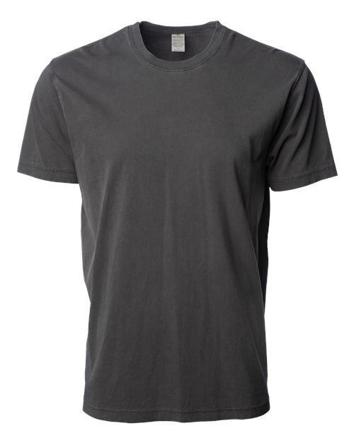 Independent Trading PRM180PT Premium Pigment-Dyed T-Shirt Soft Cotton Tee