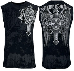 Xtreme Couture By Affliction Men’s Muscle T-shirt Tank Top Ragged Faith S-5XL