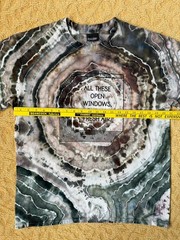 Geode Ice Dyed Tie Dye Fuckjerry Open Windows Fresh Air Meme Shirt Large