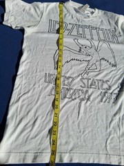 Led Zeppelin United States of America 1977 Swan Song Graphic T-Shirt S
