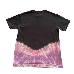 Miami Beach Tie Dye T-Shirt Men’s Small Pink Black Hipster Streetwear City Art