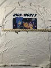 Rick and Morty – Adult Swim – White T-shirt – Men’s Size Large