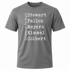 The Last Show Charcoal T-Shirt Print Graphic Tee Men FR