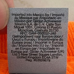Gildan T-Shirt Men’s 3XL Bright Orange New Graphic Print Long Sleeve