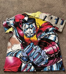 Bait X Marvel Jim Lee Men’s Colossus Short Sleeve Tee Size Medium