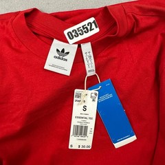 Adidas Shirt Men Small Better Scarlet Essential Tee Crewneck Short Sleeve New S