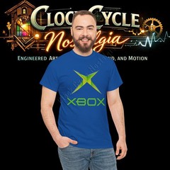 2001 Original Xbox Logo T-Shirt – Retro 128-Bit Gaming Graphic Tee – Microsoft
