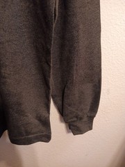 Cherokee Turtle Neck Shirt Men Grey New! Medium Long Sleeve