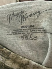 Megan Moroney Am I Okay Medium Camo T Shirt