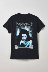 Evanescence Photo Graphic T-Shirt Tour Concert All Size S-5XL NA1014