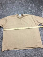 Pro Club Heavyweight Shirt Mens Size 2XL Beige Tan Short Sleeve Cotton