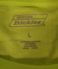 Dickies Shirts Mens L XL 2X Heavyweight Pocket Work Tee Lot of 2 T-Shirts NEW