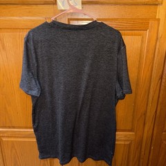 Avalanche T-Shirt + Short Men’s Sz Lg Slate Blue/Black Sport, Gym, Run