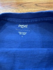 Everlast Boxing Greatness Is Within Grand Boxer Graphic T Shirt ~ L ~Royal Blue