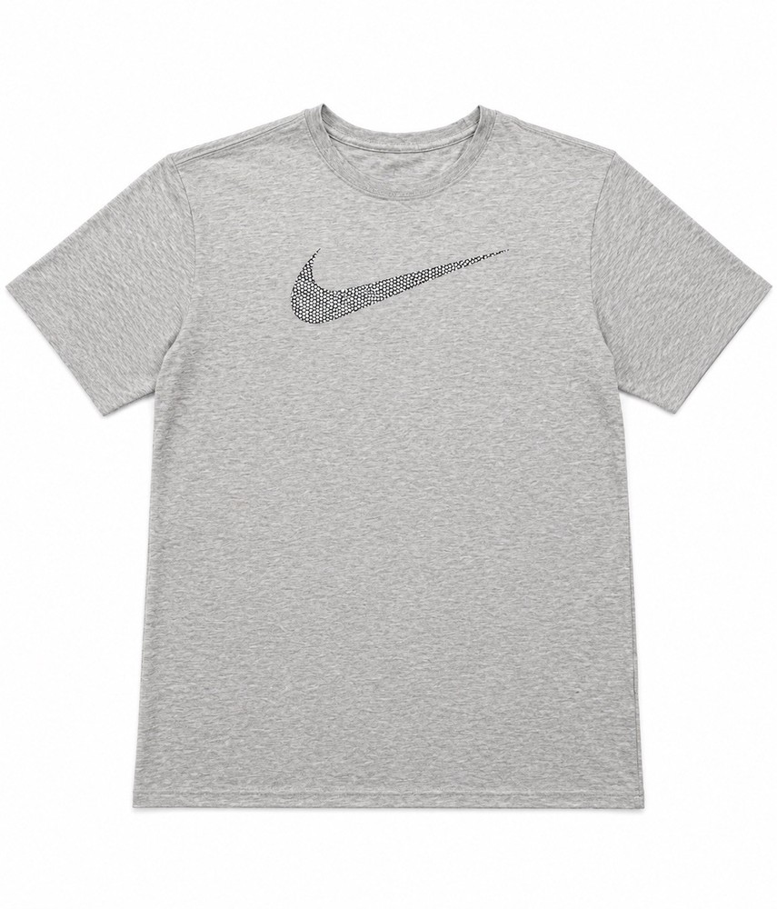 Nike Dri-FIT Gray Swoosh T-Shirt Men’s XL Athletic Training Gym Tee
