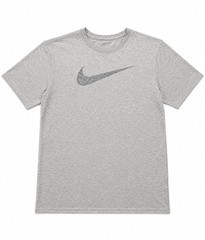 Nike Dri-FIT Gray Swoosh T-Shirt Men’s XL Athletic Training Gym Tee