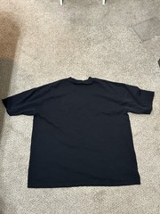 Revenge Men’s Spellout XXL T-Shirt Short Sleeve Graphic Tee Black