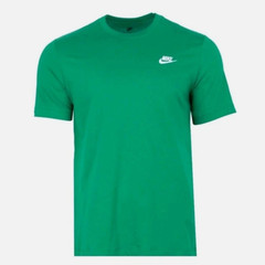 Nike Men’s Size M Essentials Sportswear Club Tee T Shirt Stadium Green