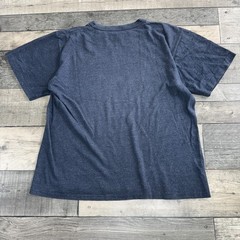 Champion Mens T Shirt Blue Single Stitch 90s Retro Size Medium