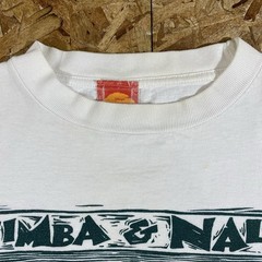 Vintage 90s Lion King Simba & Nala White Single Stitch Shirt Size Boxy XL