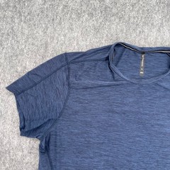 Ten Thousand Shirt Mens XL Navy Blue Heather Training Running Tee Distance