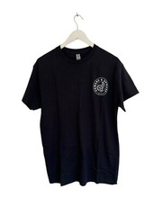Onwards & Upwards Doceo NWOT Gildan T Shirt Black Logo Front Size M RRP £16