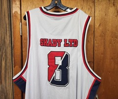 Eminem Shady Ltd 8 The Anger Management Tour Europe Mens 7XL White Jersey