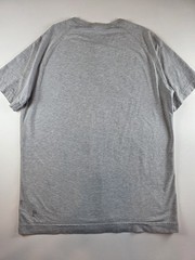 Public Rec Men’s Go-to Henley Tee Gray Stretch Short Sleeve Shirt Sz M