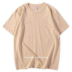 14 Colors Candy Color 100% Cotton T-Shirts Men Women Oversized Short Sleeves Cas
