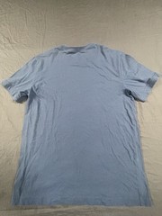 Life is Good Men’s Blue Give Blood Red Cross Graphic Crew Neck T-Shirt M