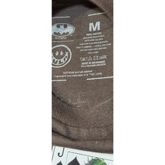 CVLA DC Comics The Joker Graphic Tee Mens M Dark Brown Jumbo Back Print New