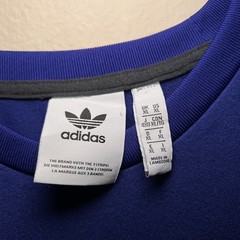 Adidas Mens Vintage T-Shirt size XL Purple-Black-Pink Great Condition