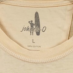 Johnnie-O Dale T-Shirt Mens L Squash Yellow Pocket Short Sleeve 100% Cotton