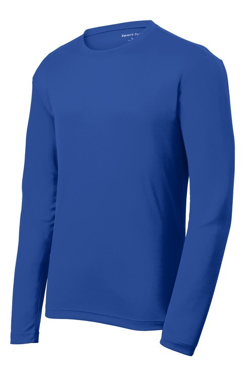 ST340LS Sport Tek PosiCharge Racermesh Long Sleeve tee Size L Overstock