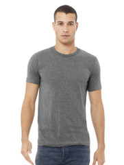 Bella + Canvas Unisex Triblend Short Sleeve Crew Neck T-Shirt BELOW WHOLESALE!