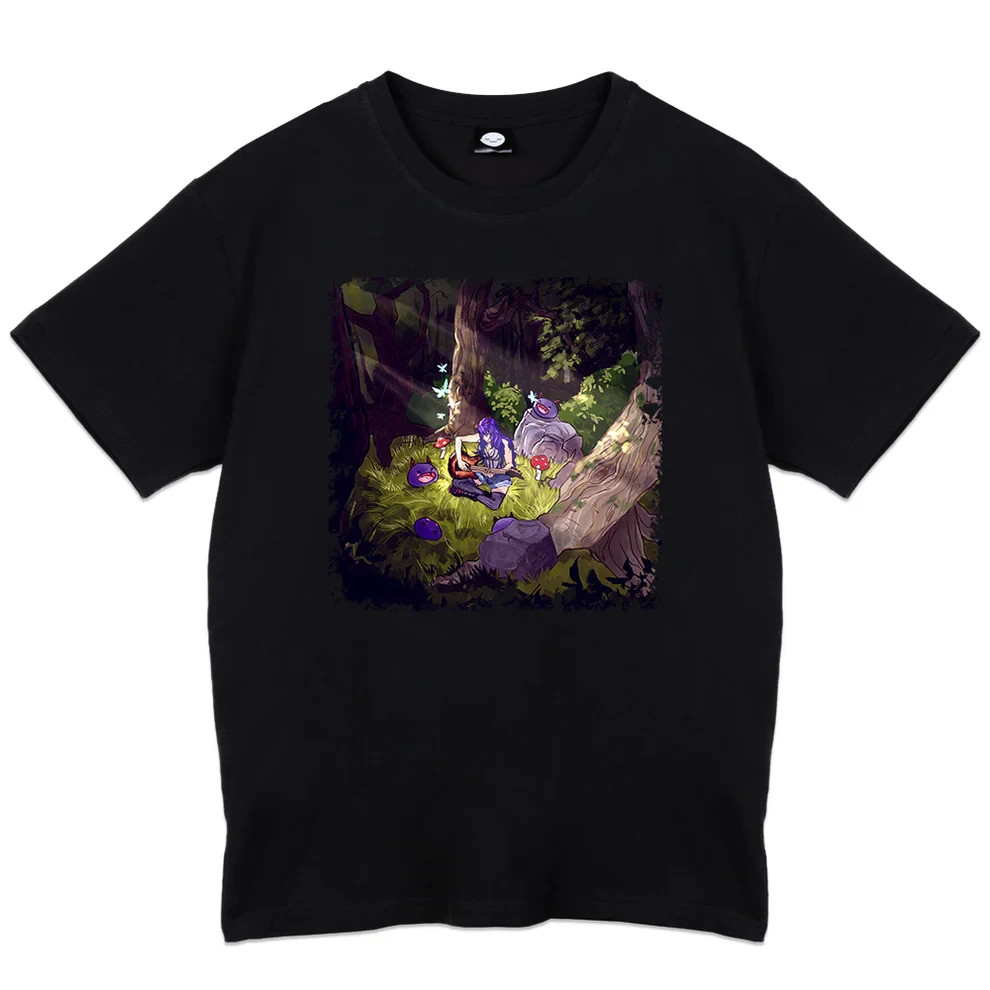 Akuma Nihmune (Numi) Status Update Album T-Shirt Large Black UwU Market