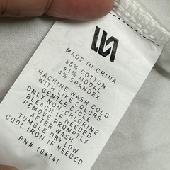 VRST Mens Essential Pocket Tee GW Pure White XL MAX241116GW NWT